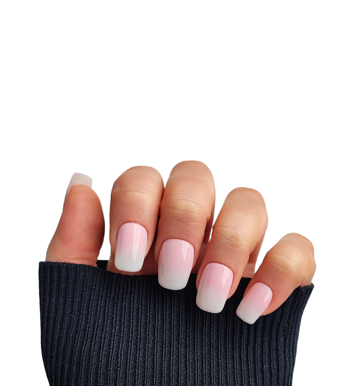 Babyboomer Press On Nägel – Zeitloses Ombre-Design | MEVANAILS