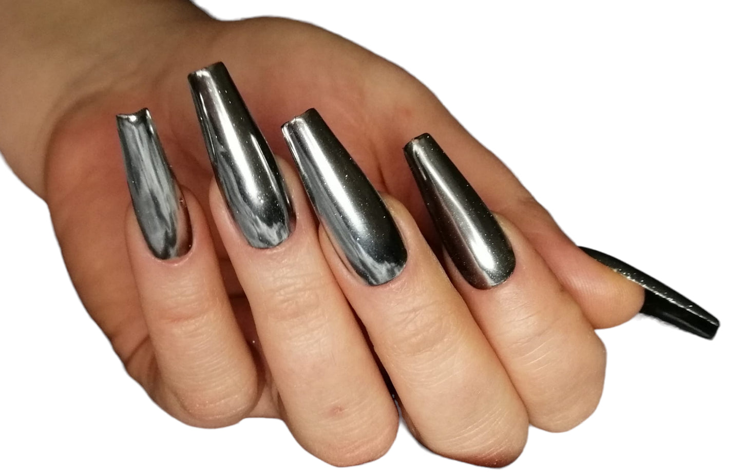 Mirror Chrome – Spiegeleffekt Press On Nägel | MEVANAILS