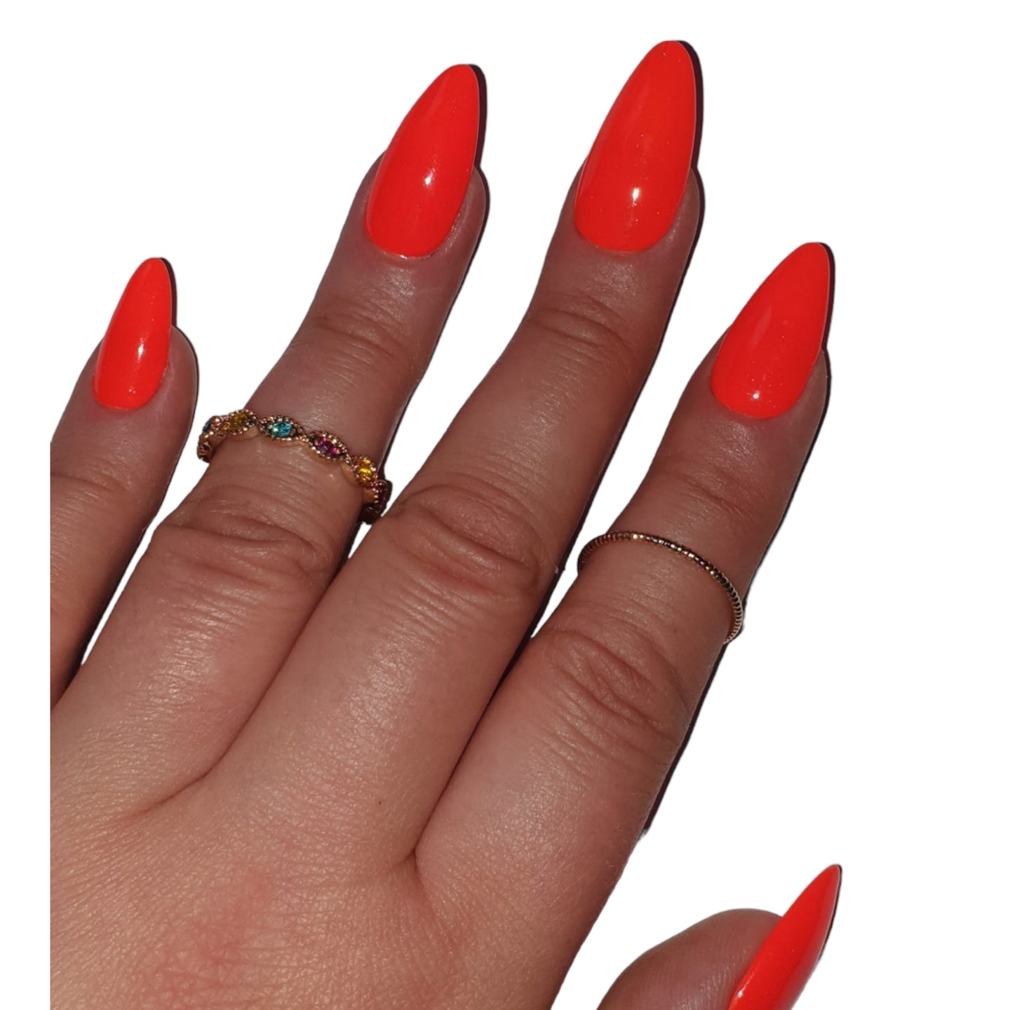 Neon Orange Nägel – Sommer Power Look | MEVANAILS