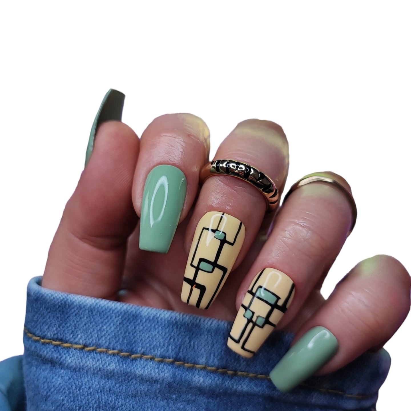 Press On Nails Pastell Nails