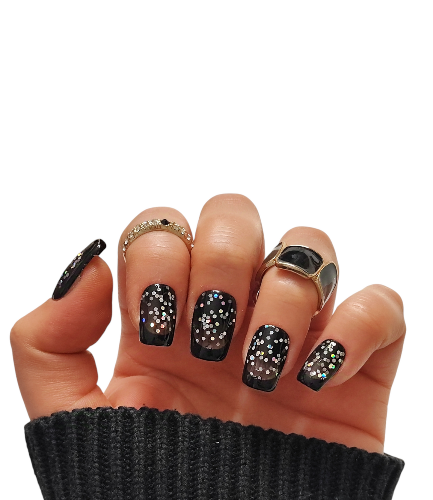 Silvester Party Nägel – Glamouröse Press On Nails | MEVANAILS