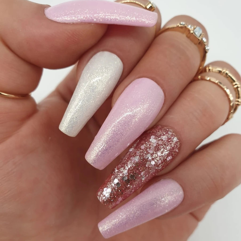 Glamour – Glitzernde Press On Nägel mit Gel-Finish | MEVANAILS